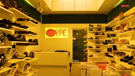 hype shoe store.